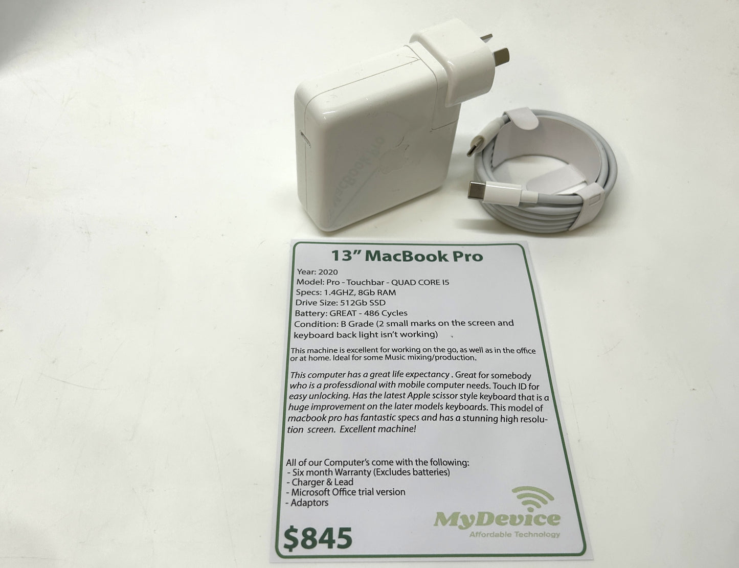 13" MacBook Pro 2020