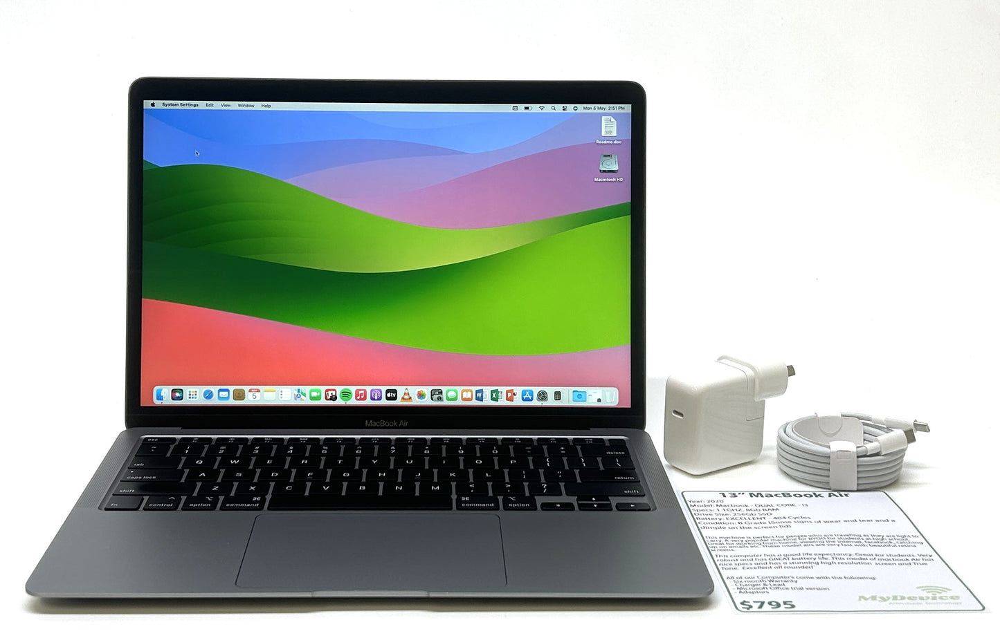 13" Macbook Air 2020