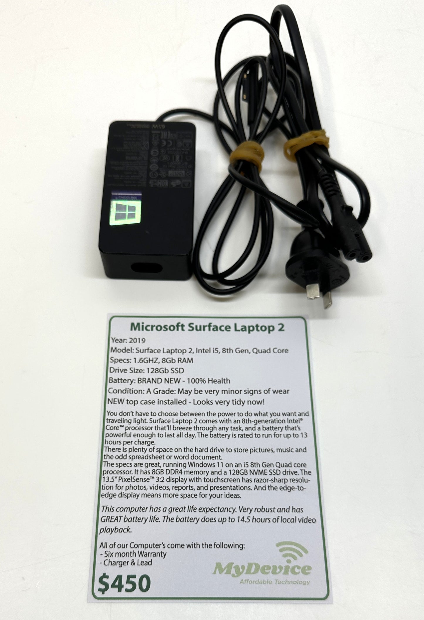13.5" Microsoft Surface Laptop 2