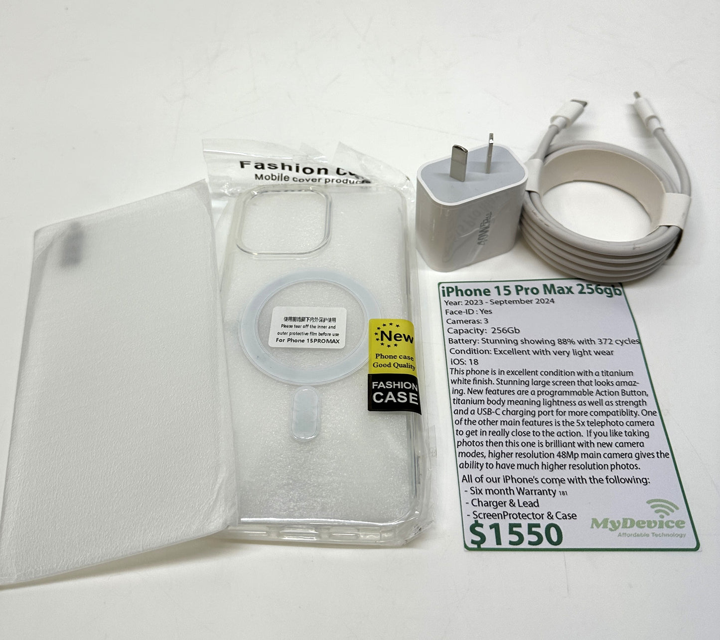iPhone 15 PRO MAX 256GB
