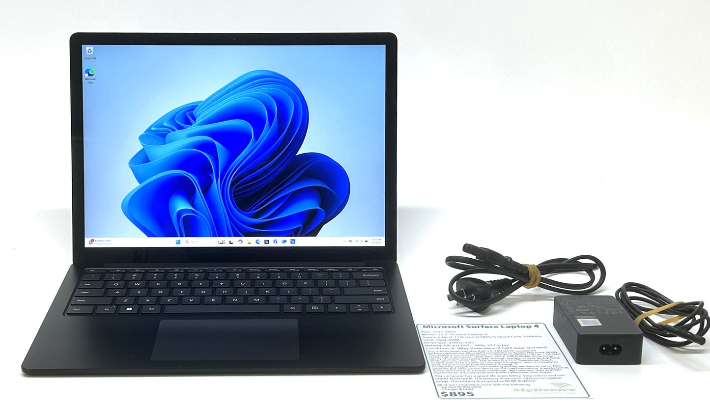 13.5" Microsoft Surface Laptop 4