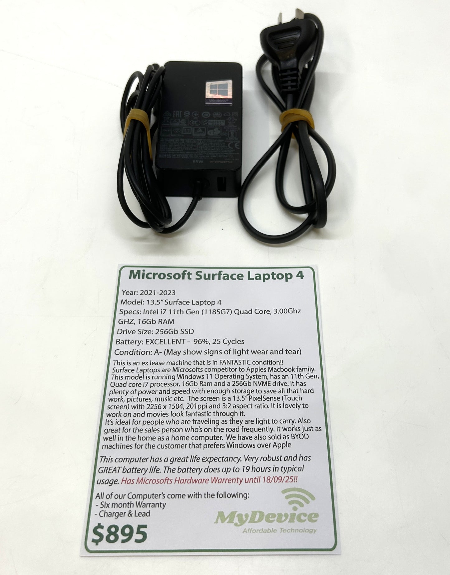 13.5" Microsoft Surface Laptop 4