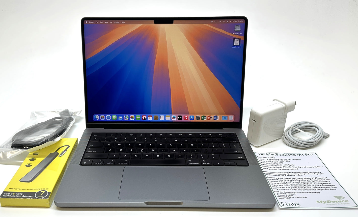 14" Macbook Pro M1 PRO 2021-2023