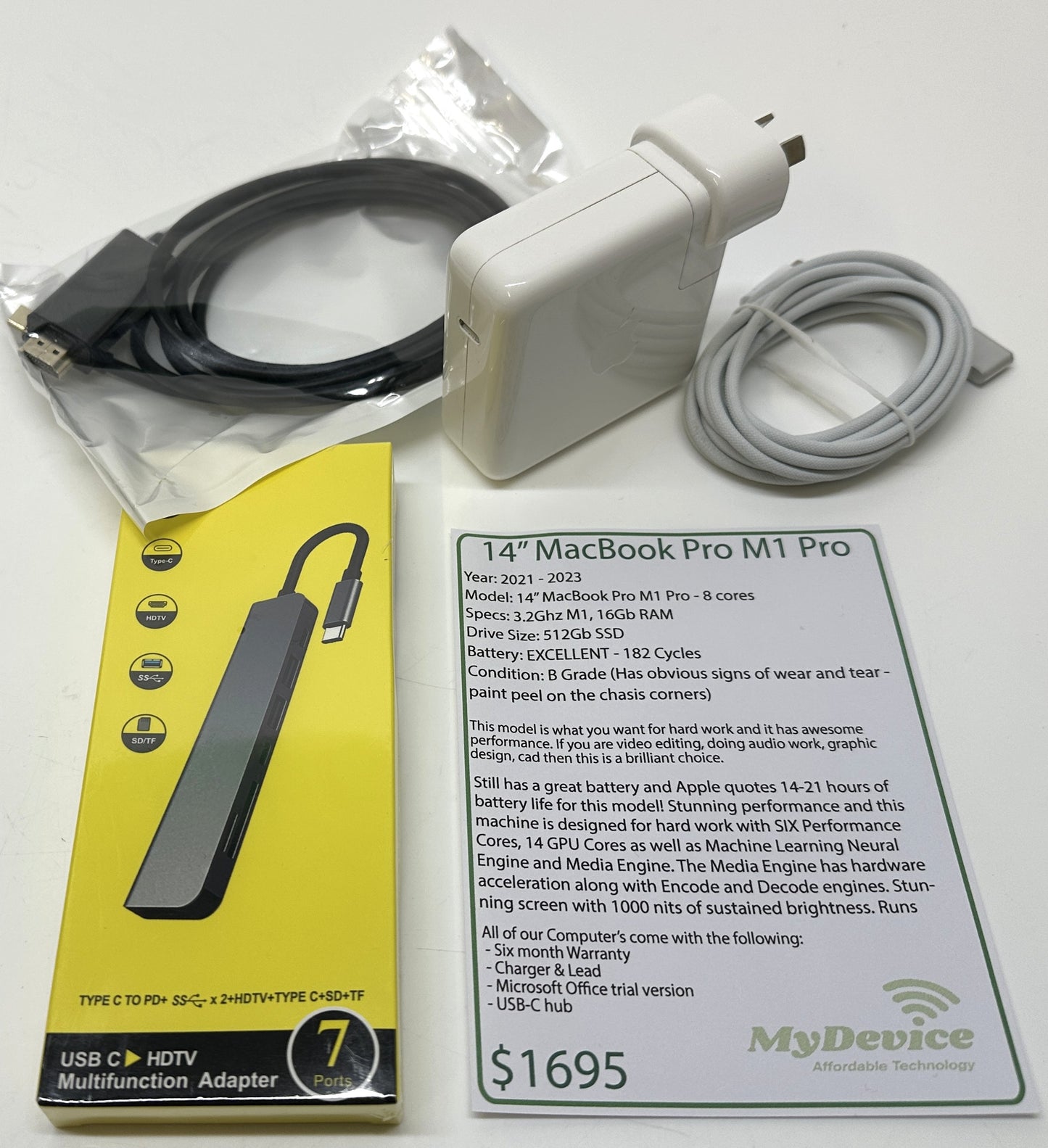14" Macbook Pro M1 PRO 2021-2023
