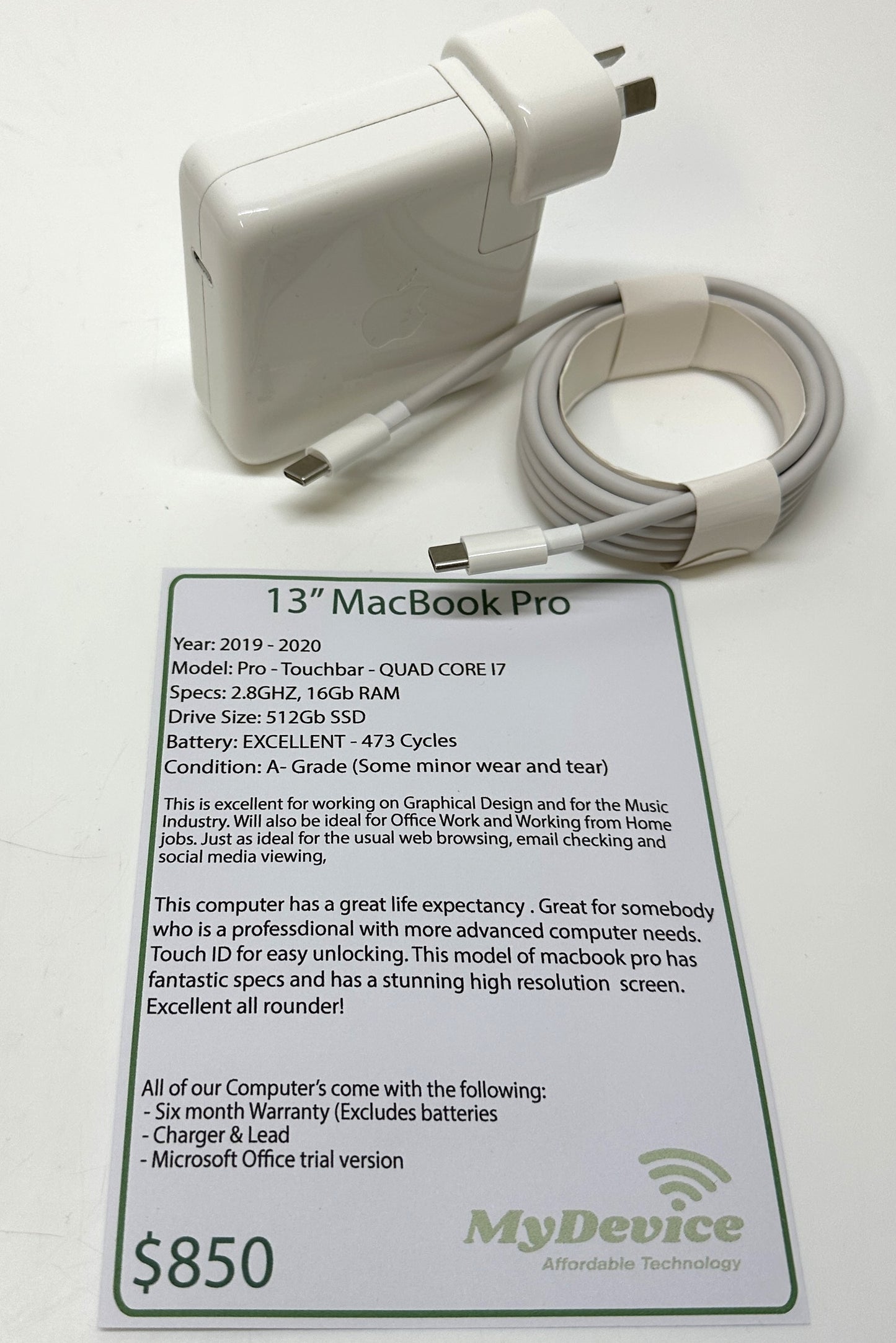 13" MacBook Pro 2019