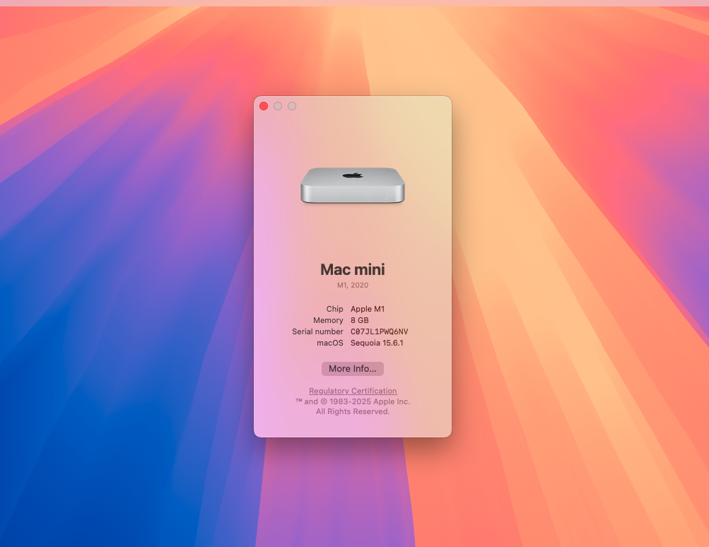 Mac Mini M1