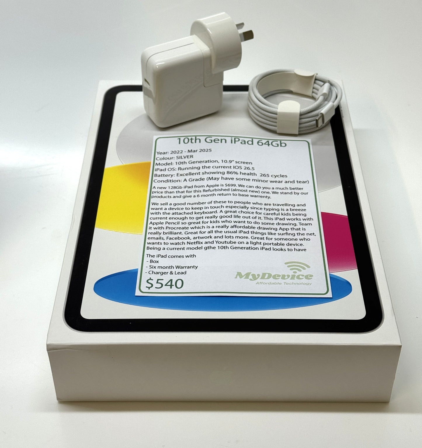 iPad 10th Gen 64gb