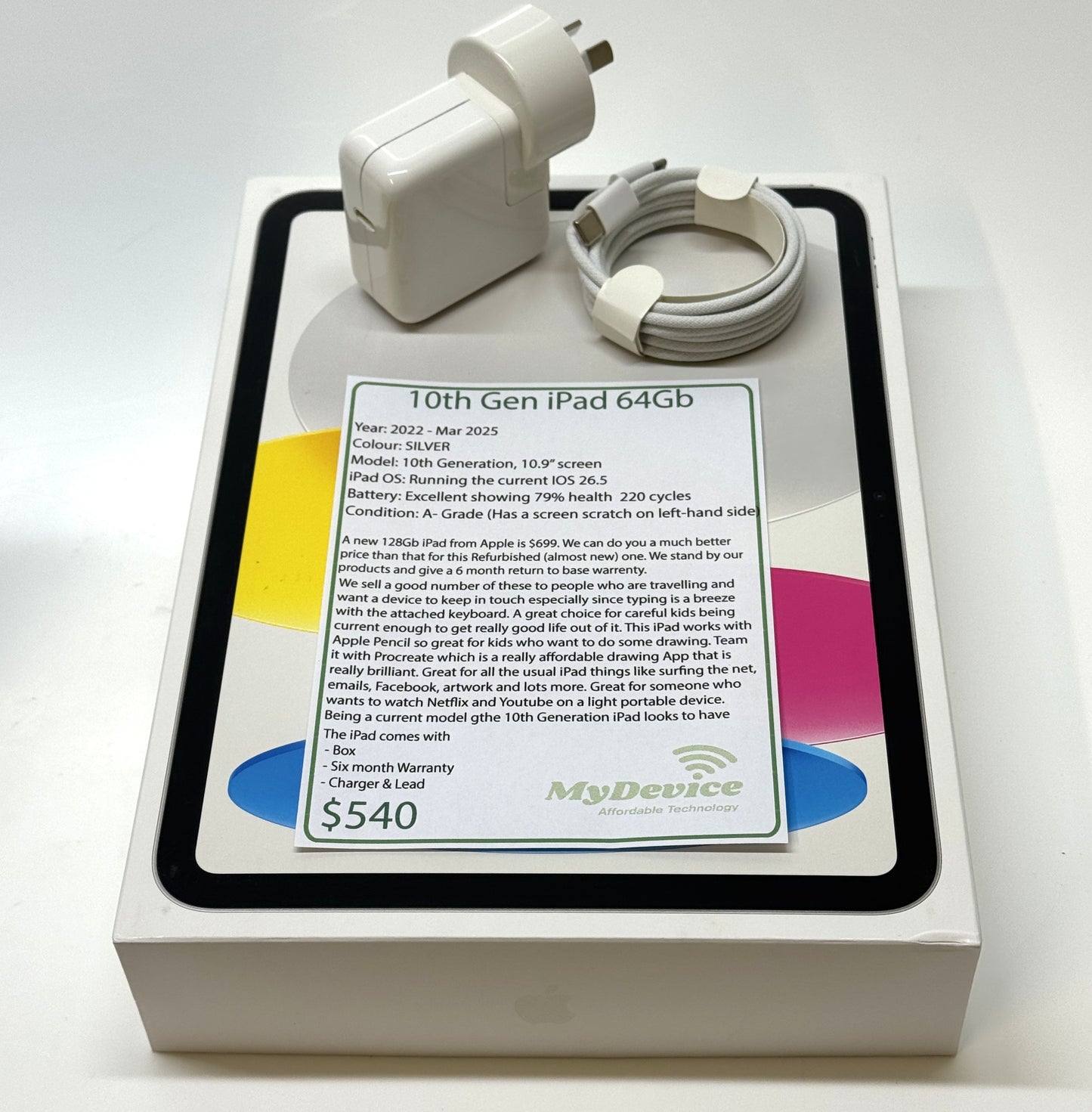 iPad 10th Gen 64gb