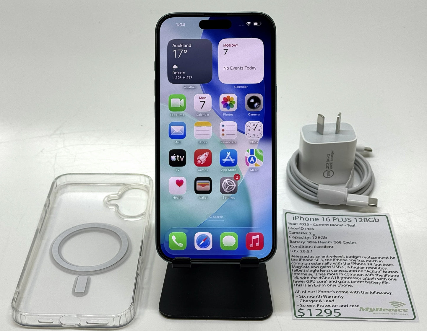 iPhone 16 PLUS 128gb