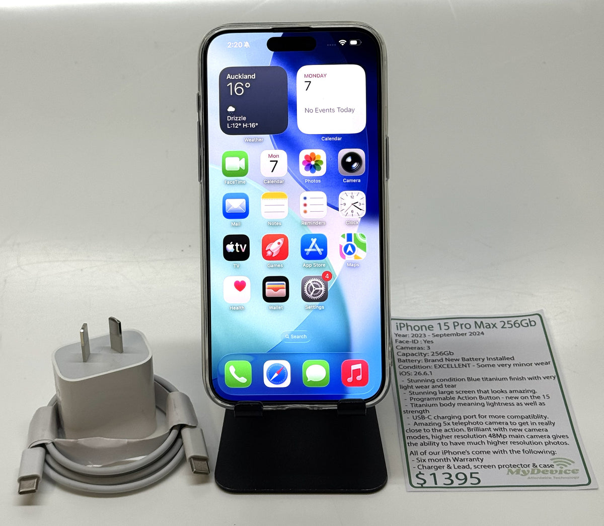 iPhone 15 PRO MAX 256Gb
