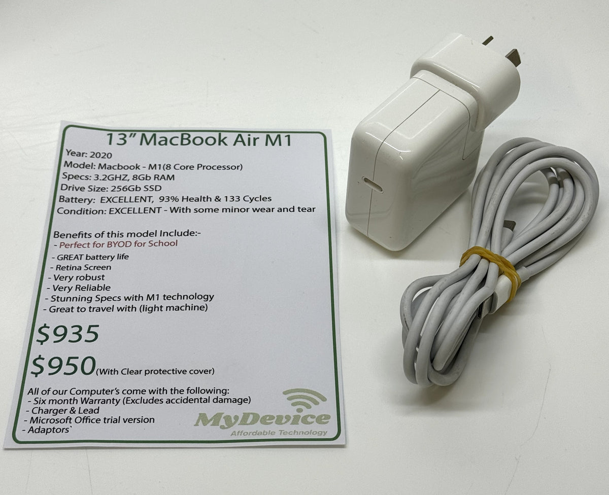 13" MacBook Air M1 2020