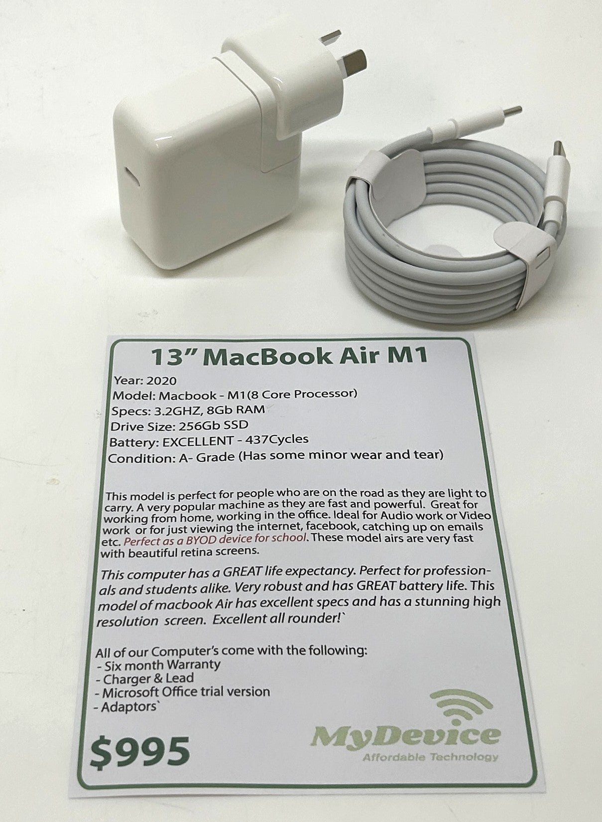 13" MacBook Air M1 2020