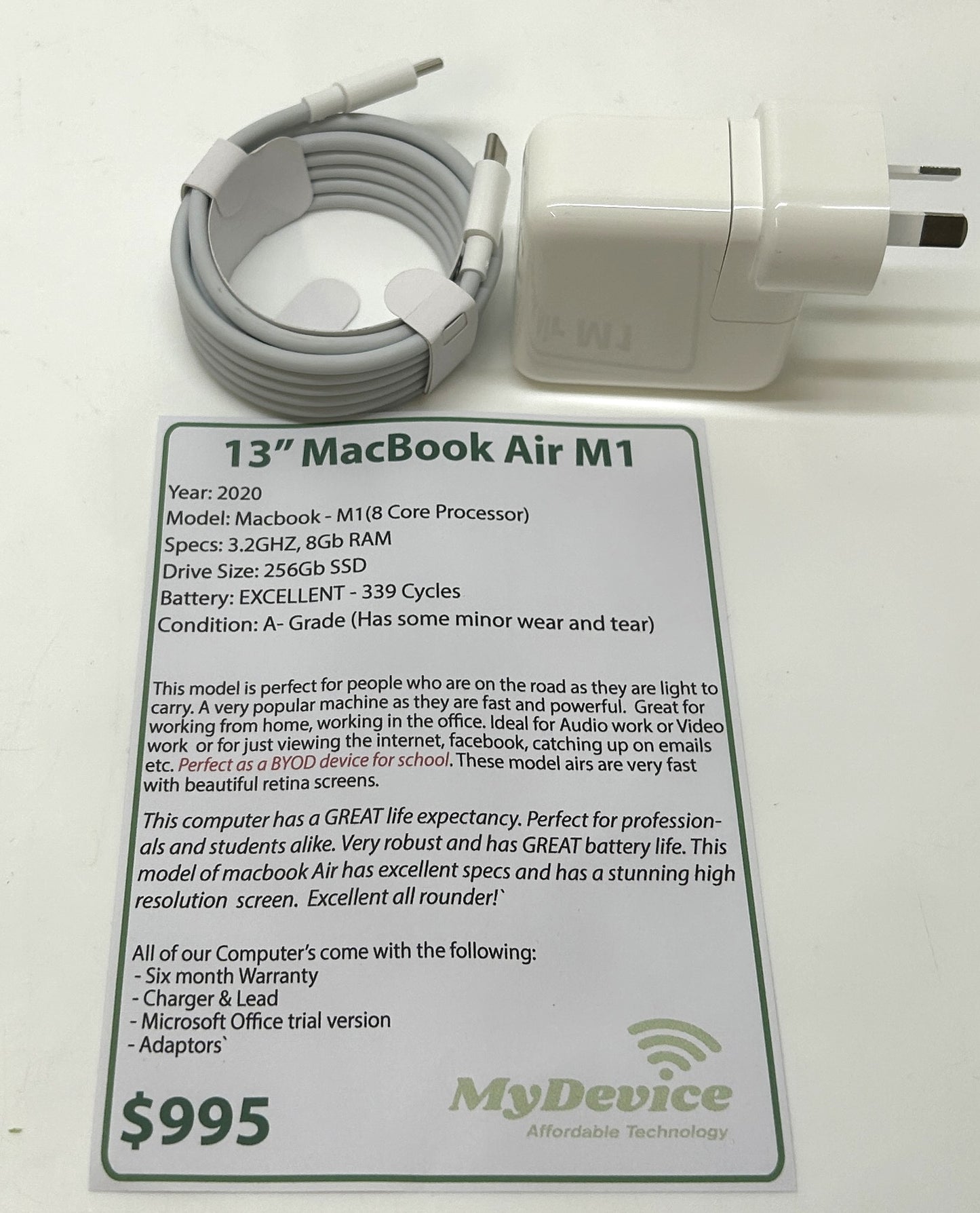 13" MacBook Air M1 2020