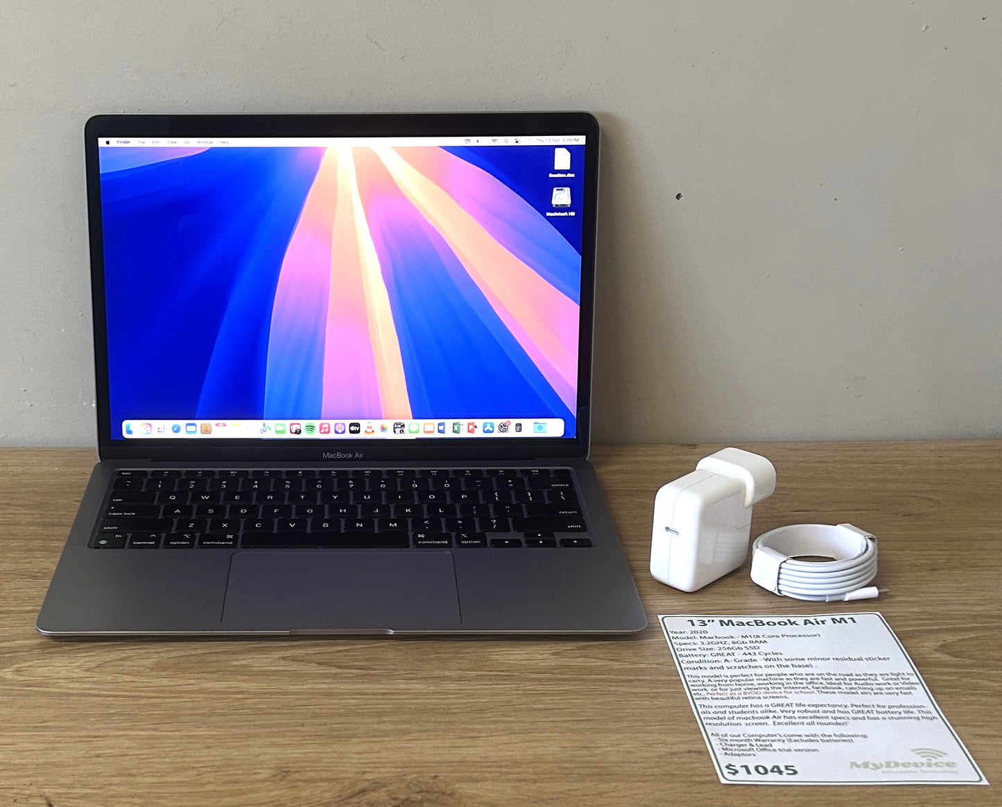 13" MacBook Air M1 2020
