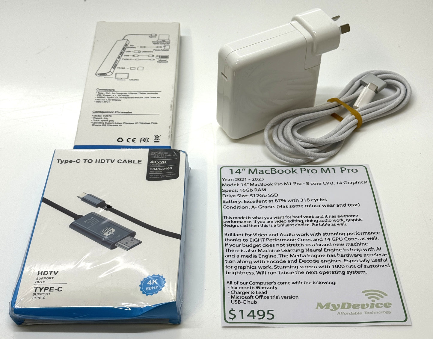 14" MacBook Pro M1 PRO 2021-2023