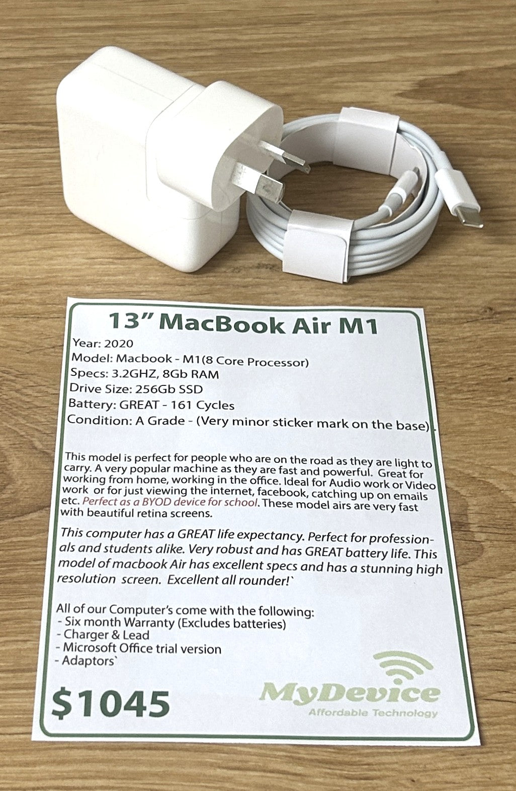13" MacBook Air M1 2020