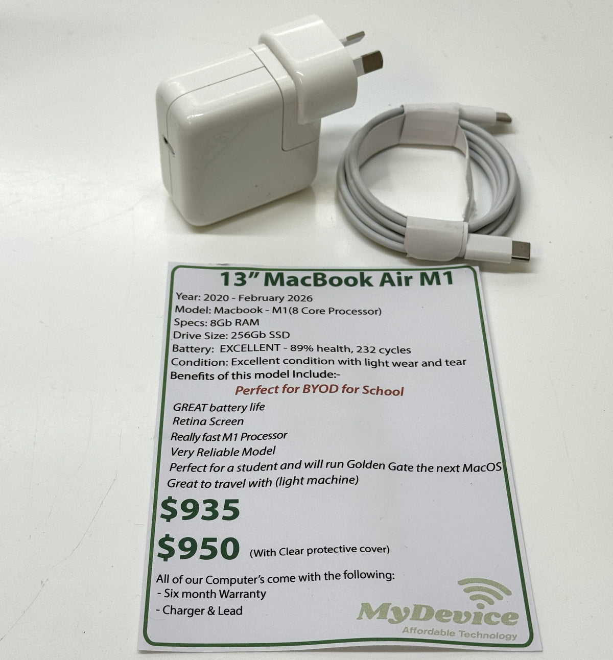 13" MacBook Air M1 2020