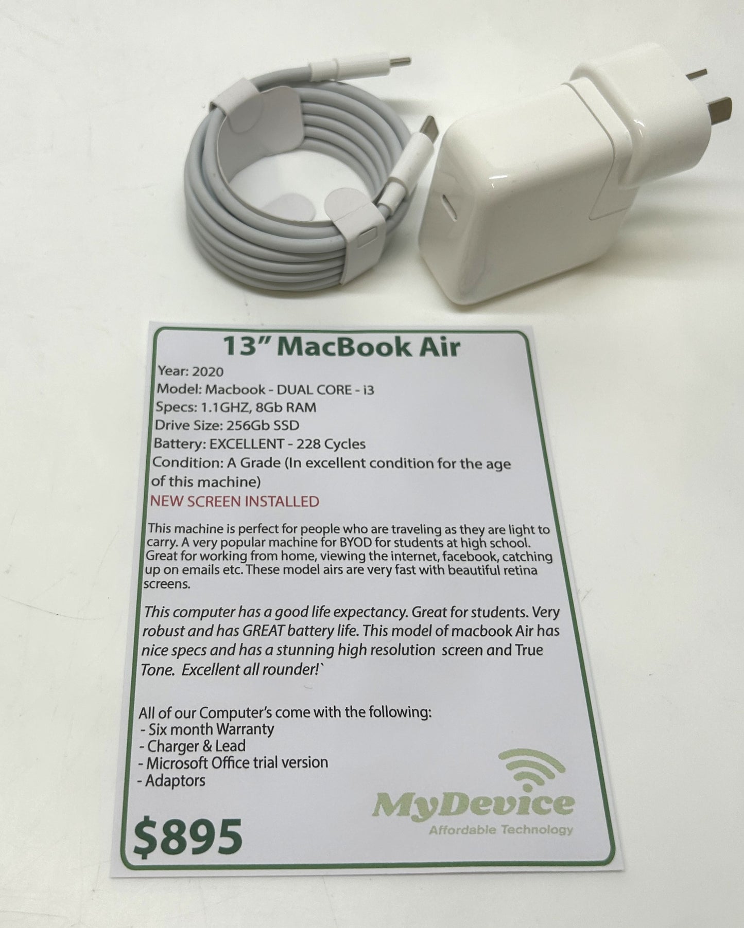 13" MacBook Air 2020