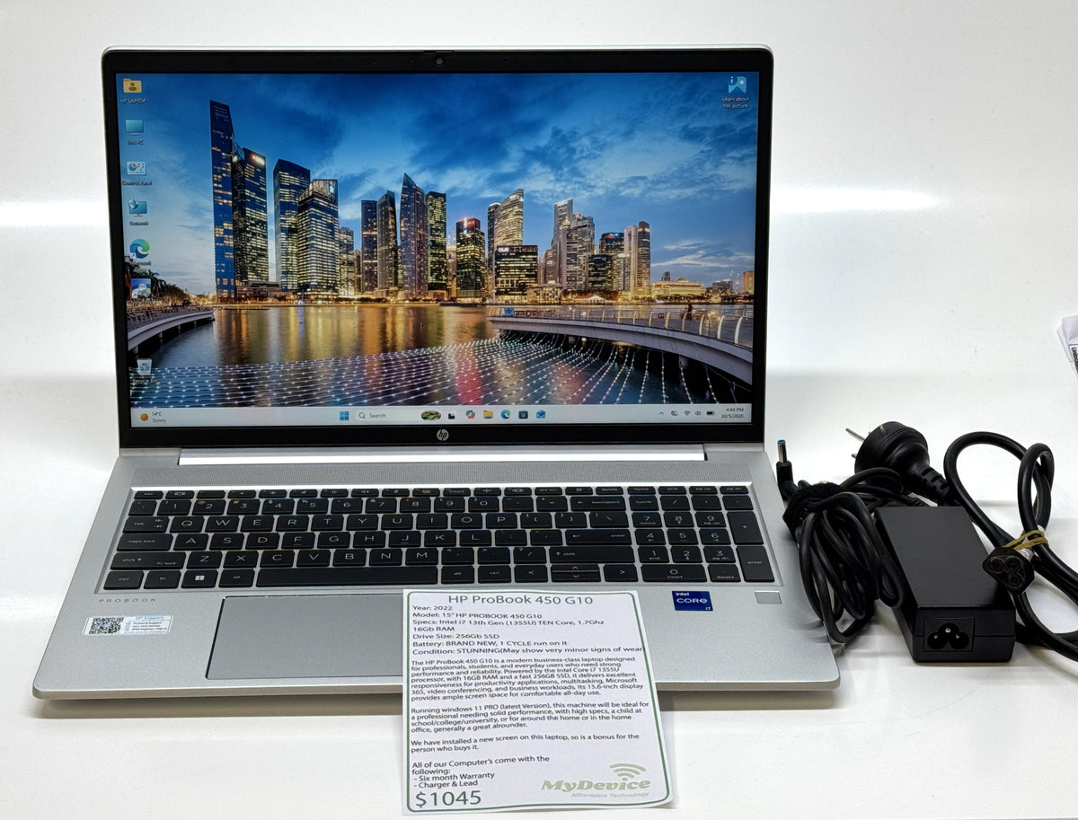 15" HP ProBook 450 G10 Laptop