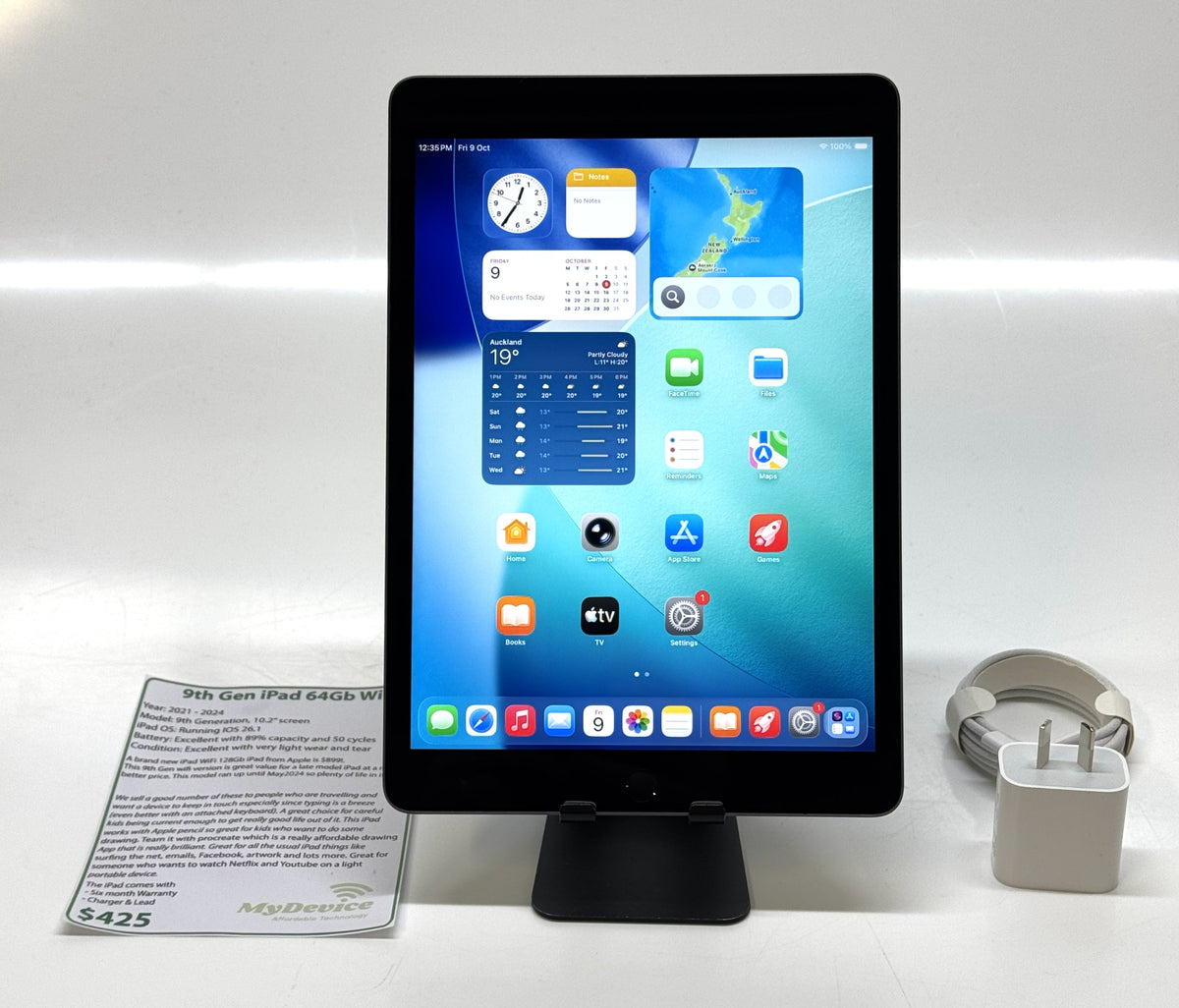 iPad 9th Gen 64gb - WiFi
