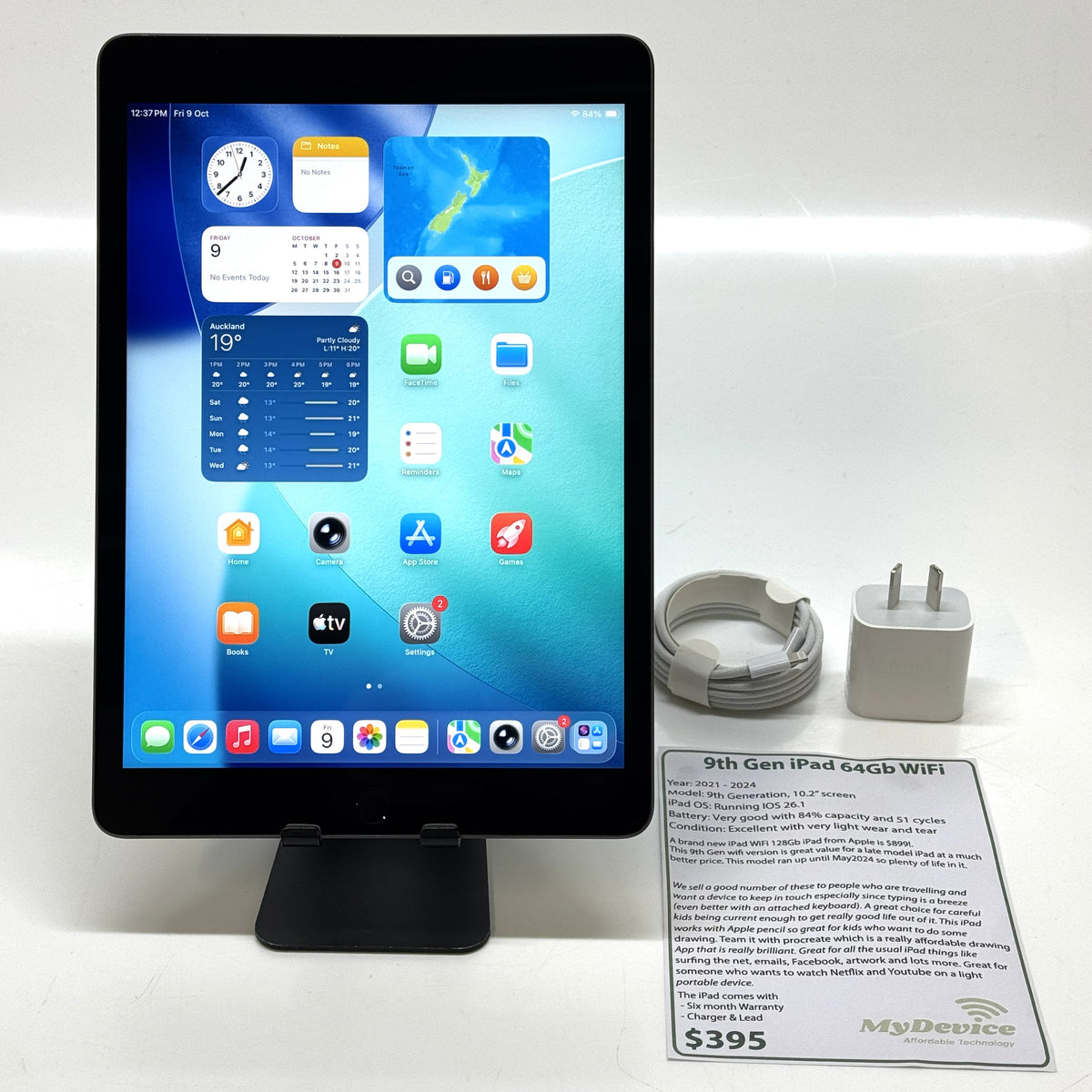 iPad 9th Gen 64gb - WiFi