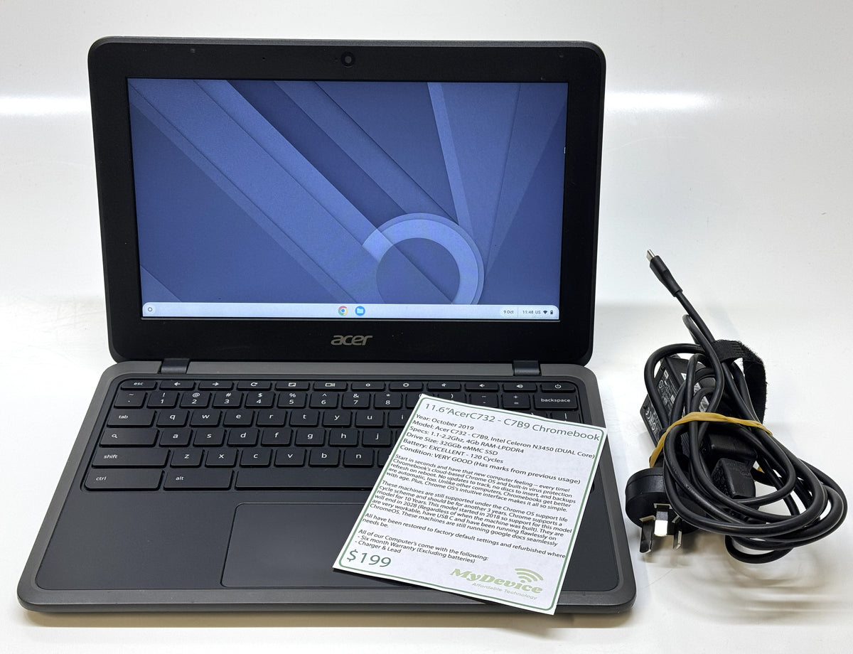 11.6" Acer C732 - C7B9 Chromebook