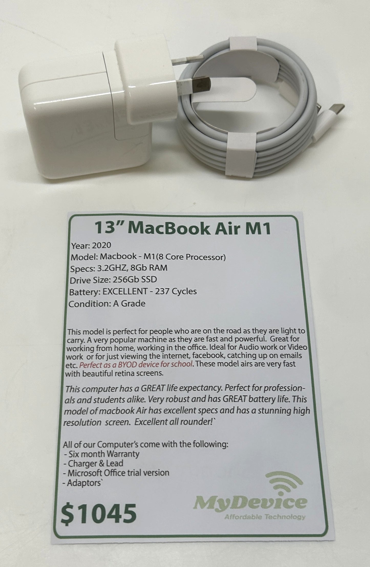13" MacBook Air M1 2020