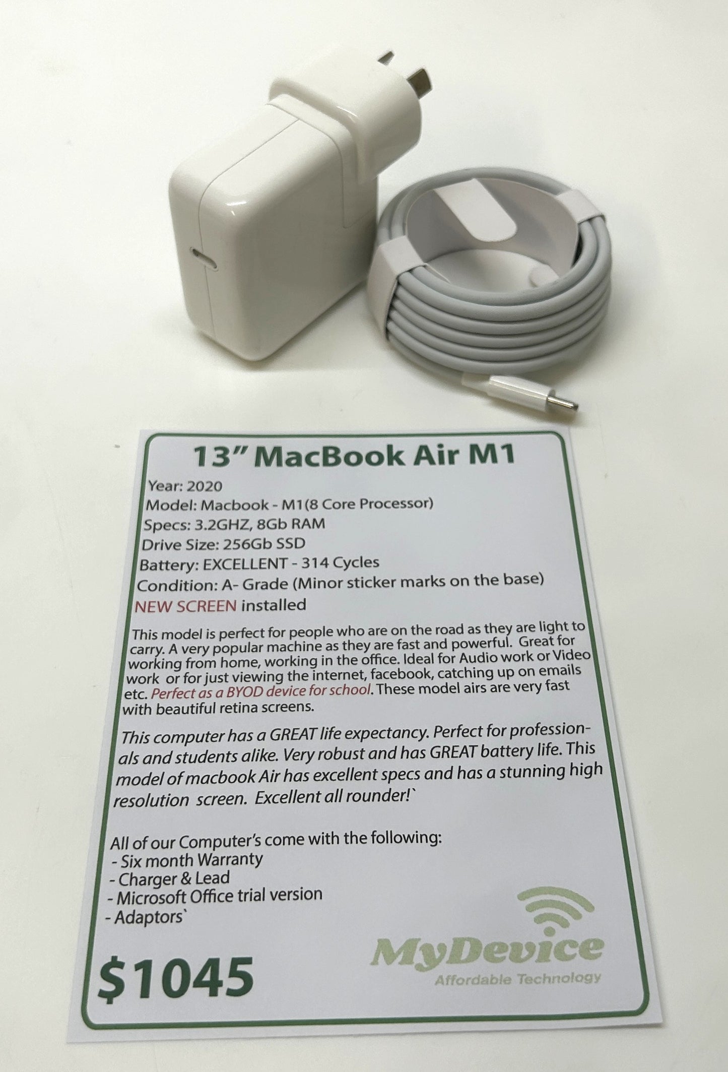 13" MacBook Air M1 2020