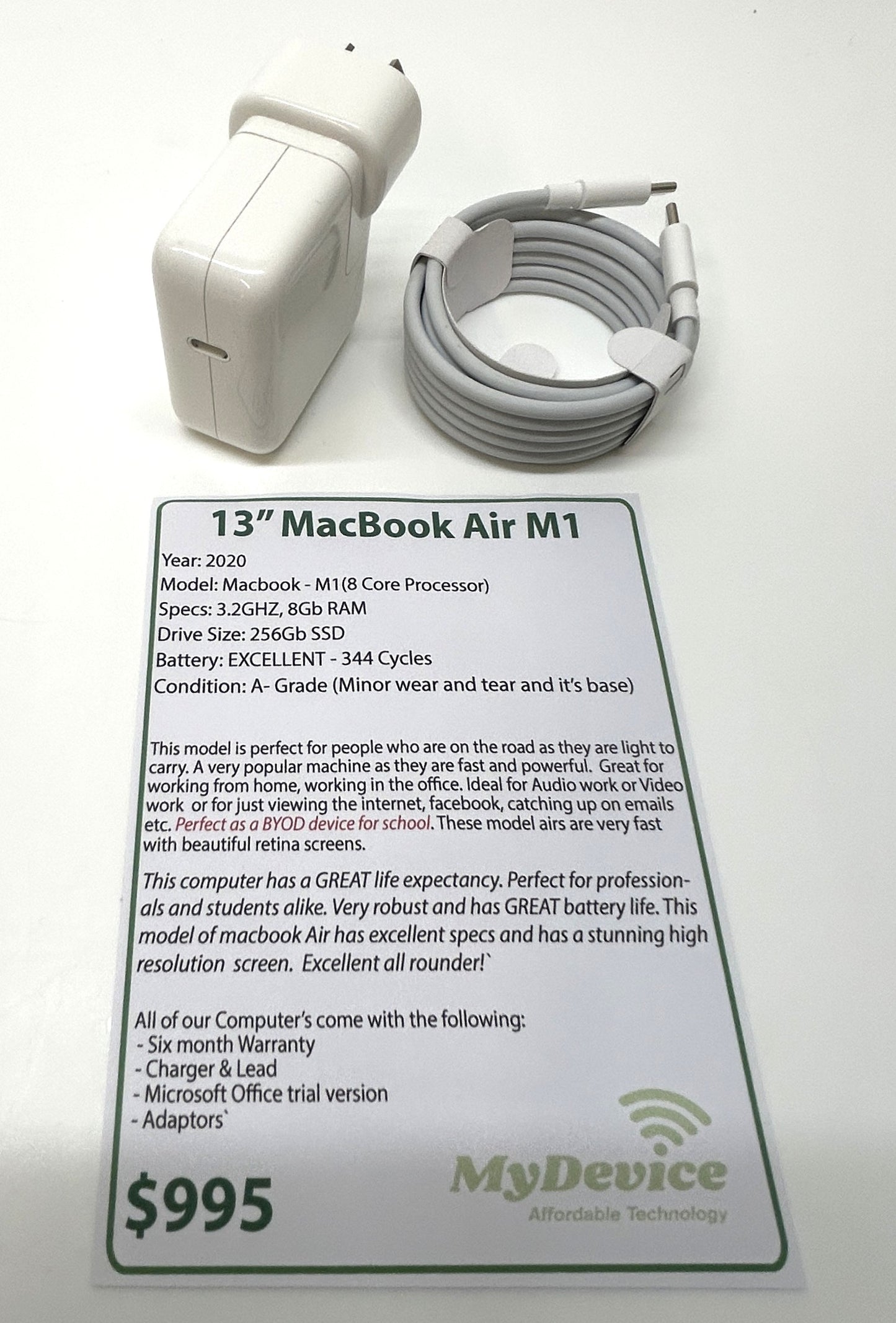 13" MacBook Air M1 2020
