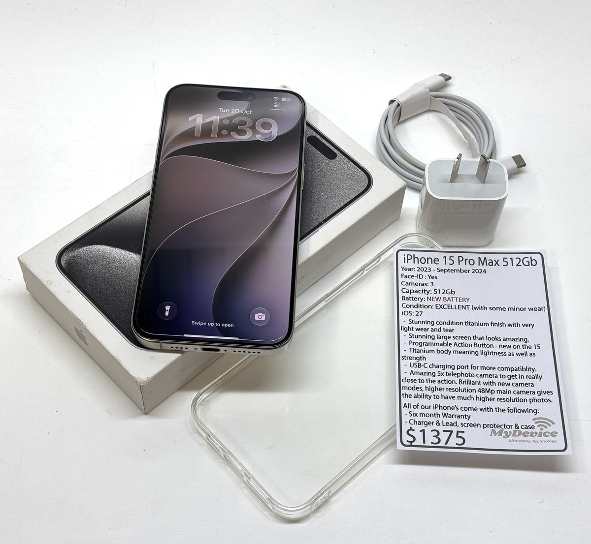 iPhone 15 PRO MAX 512Gb