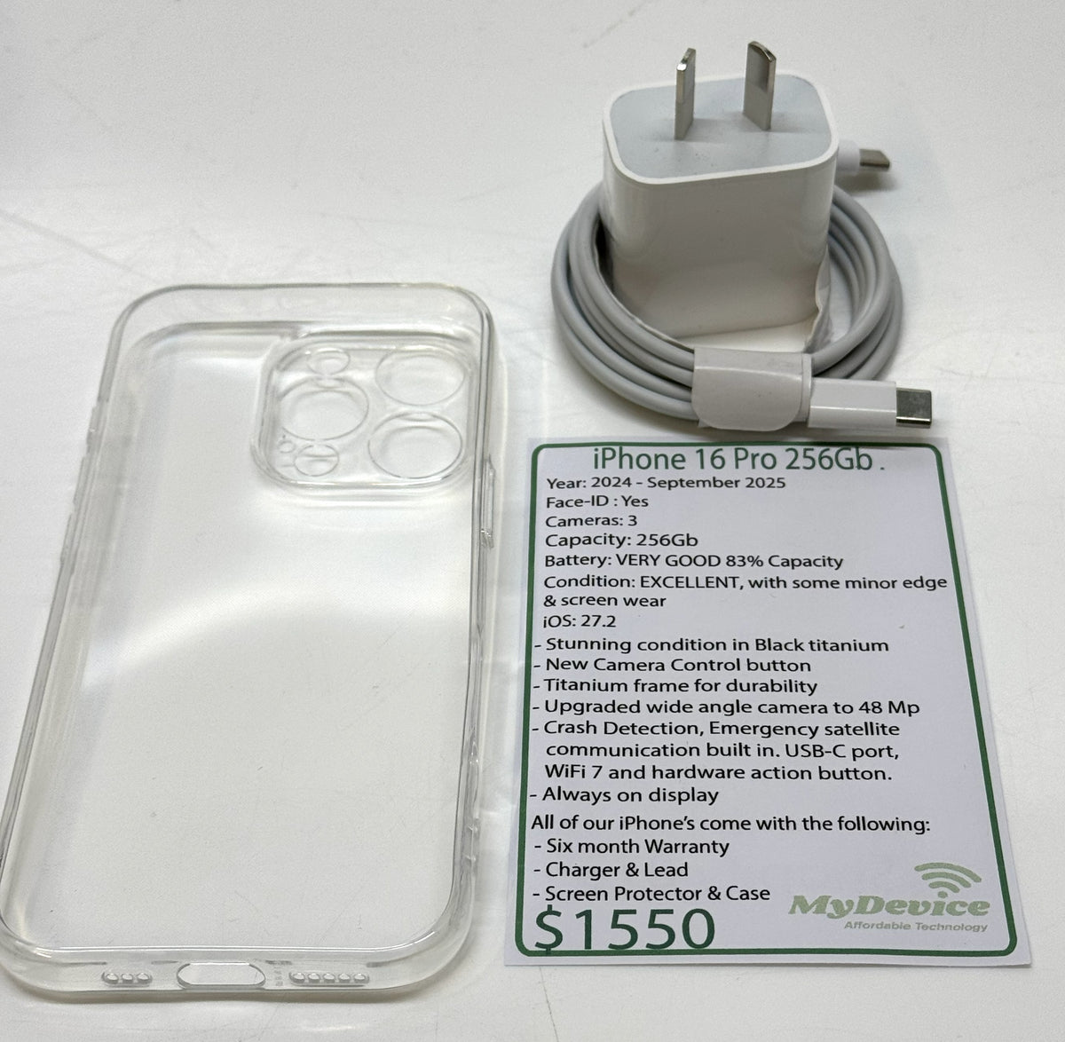 iPhone 16 PRO 256Gb
