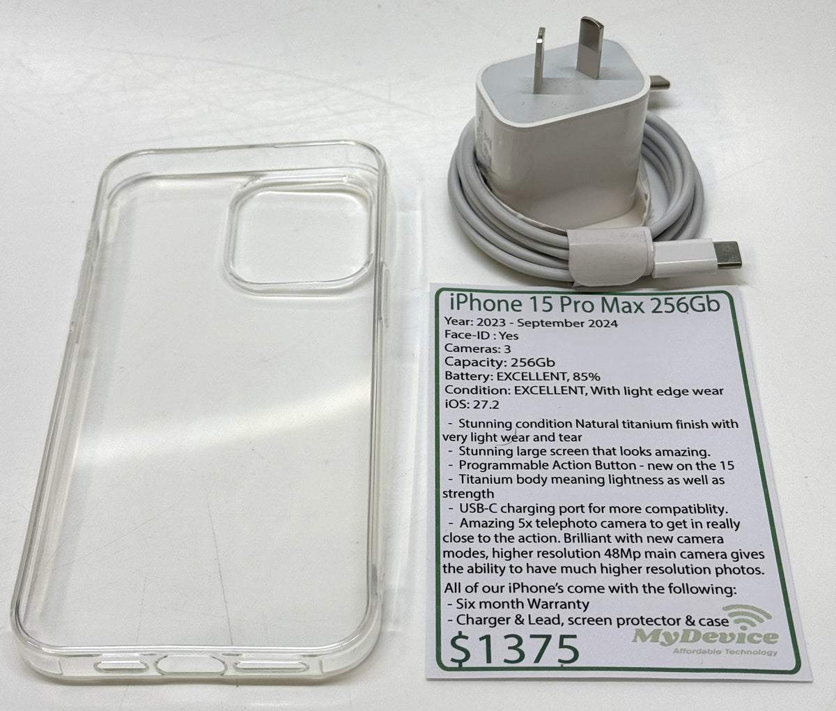 iPhone 15 PRO MAX 256Gb