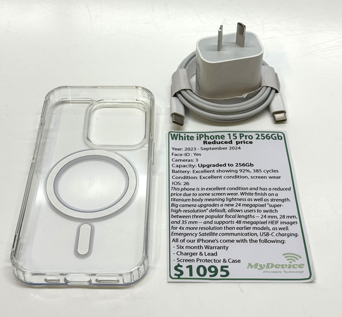iPhone 15 PRO 256Gb - REDUCED PRICE