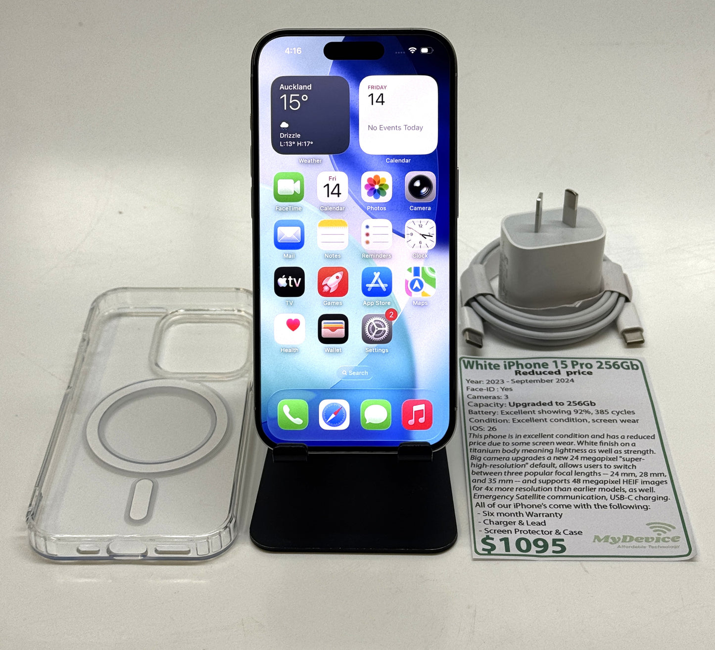 iPhone 15 PRO 256Gb - REDUCED PRICE