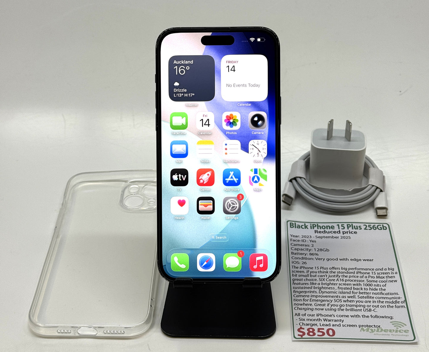 iPhone 15 PLUS 128gb