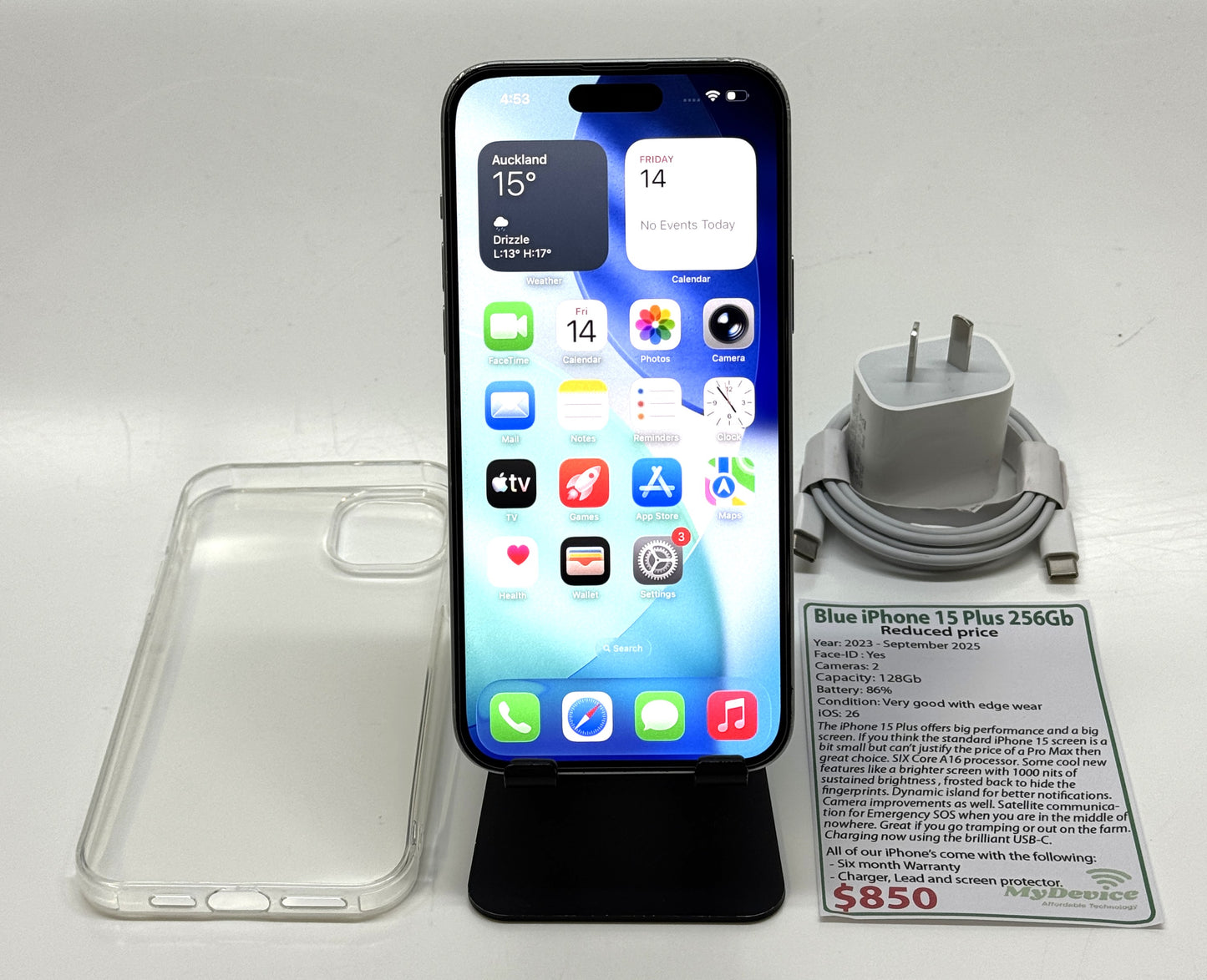 iPhone 15 PLUS 128gb