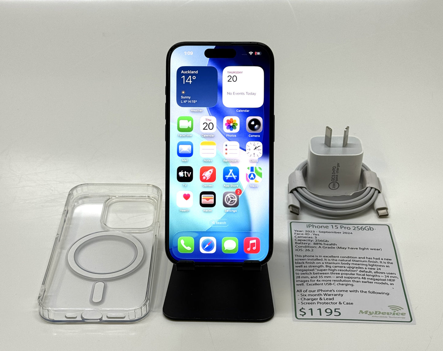 iPhone 15 PRO 256Gb