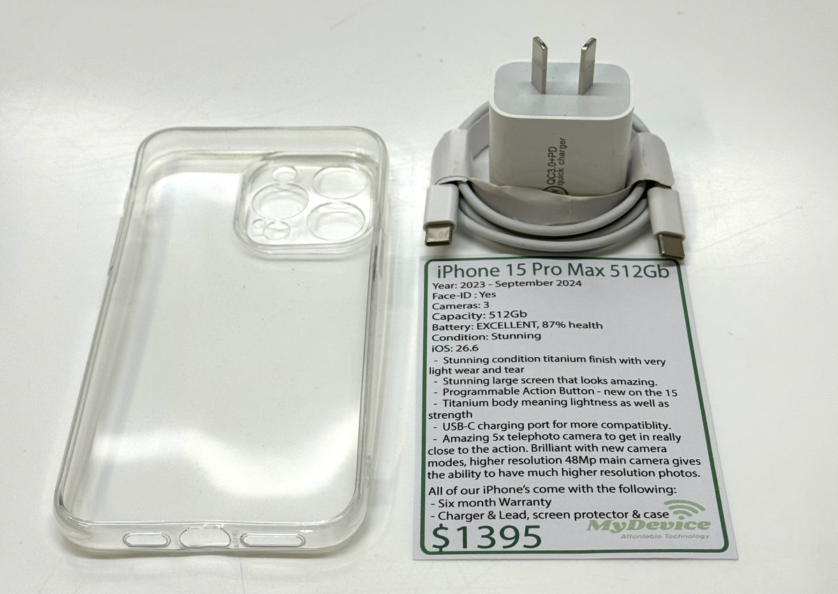 iPhone 15 PRO MAX 512Gb