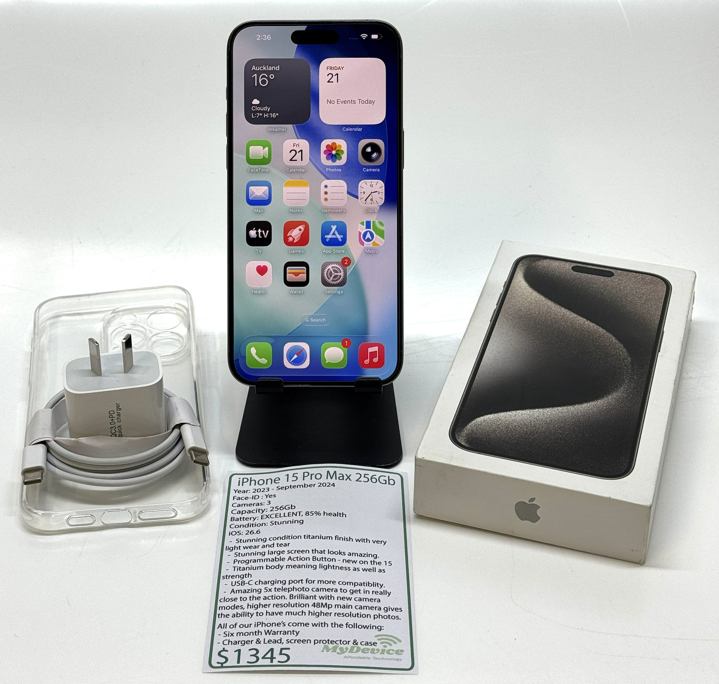 iPhone 15 PRO MAX 256Gb
