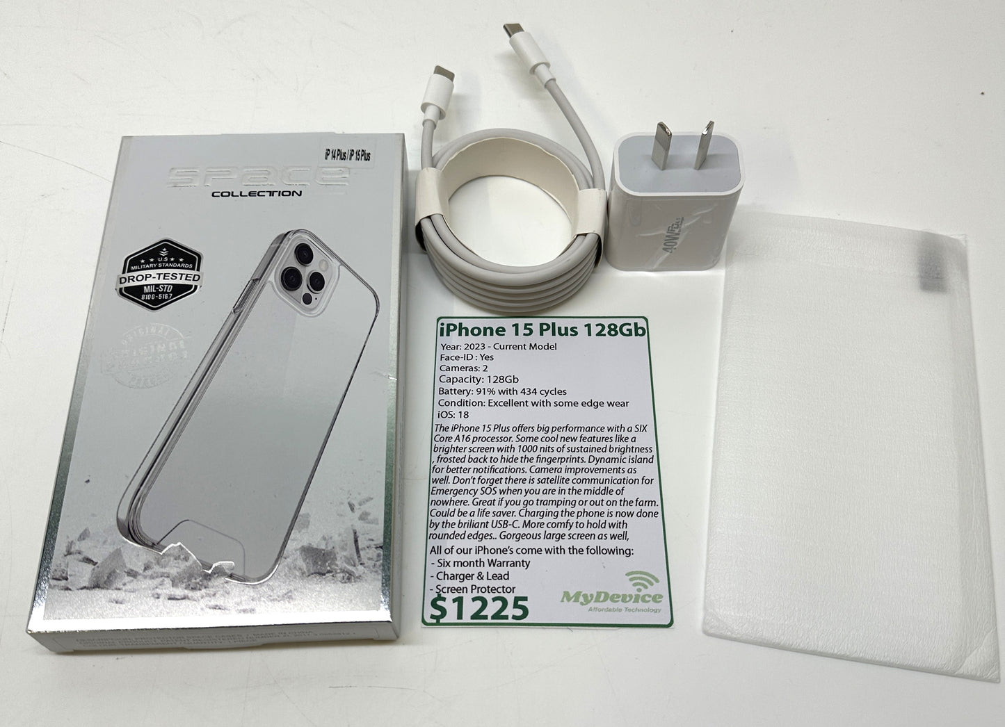 iPhone 15 PLUS 128gb