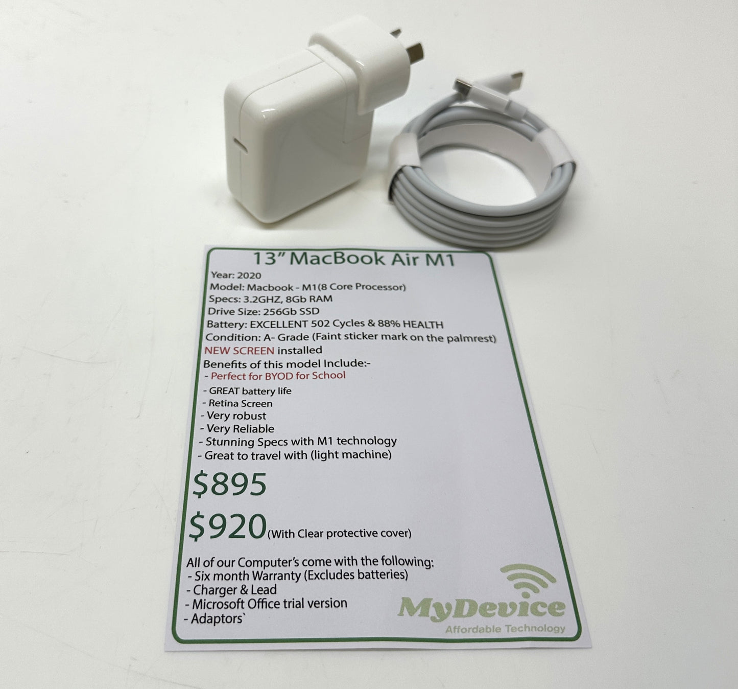 13" MacBook Air M1 2020 - PRICE DROP!!! NOW $895