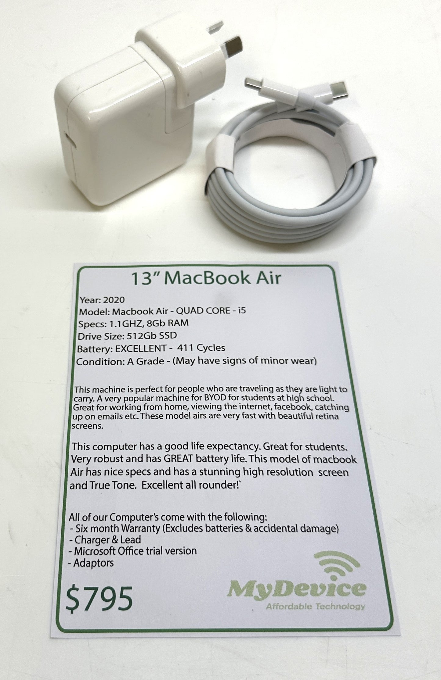 13" MacBook Air 2020