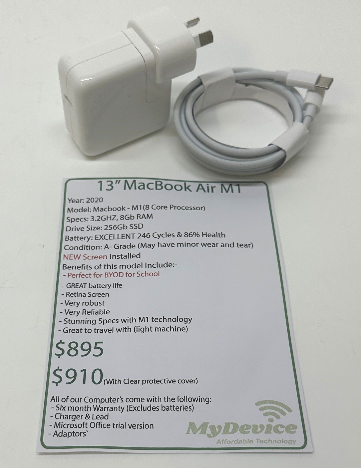 13" MacBook Air M1 2020 - Rose Gold