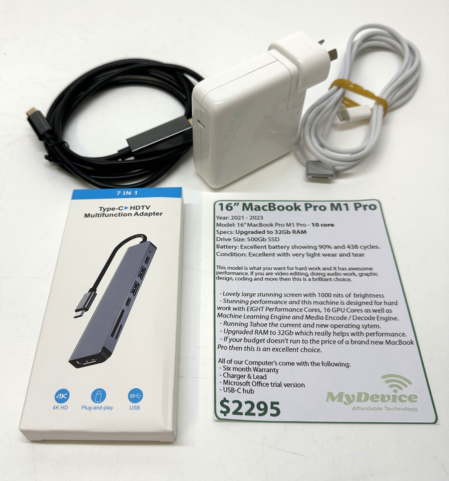 16" MacBook Pro M1 PRO 2021-2023