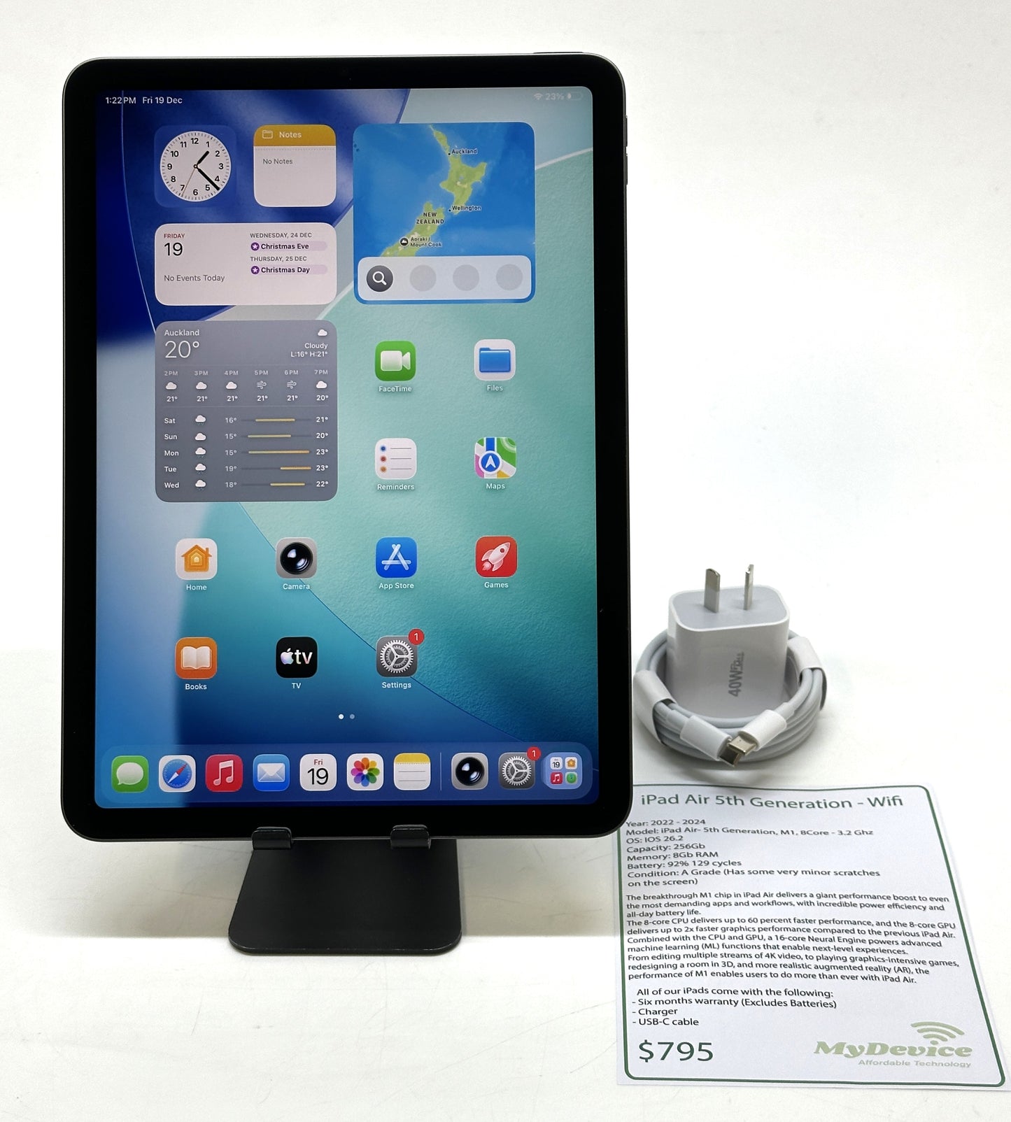 iPad AIR 5th Gen 256Gb - WiFi