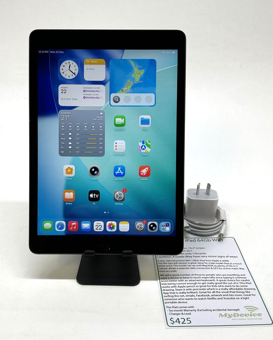 iPad 9th Gen 64gb - WiFi