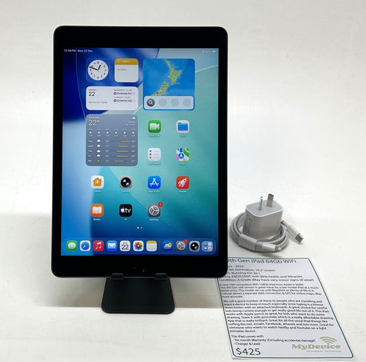 iPad 9th Gen 64gb - WiFi