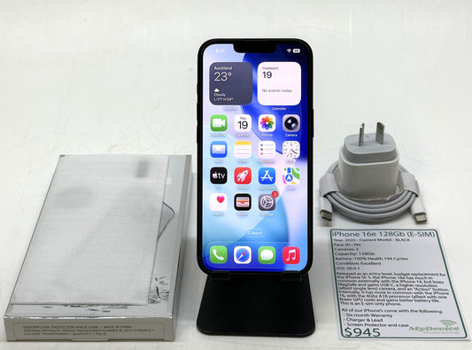 iPhone 16e 128gb E-sim model