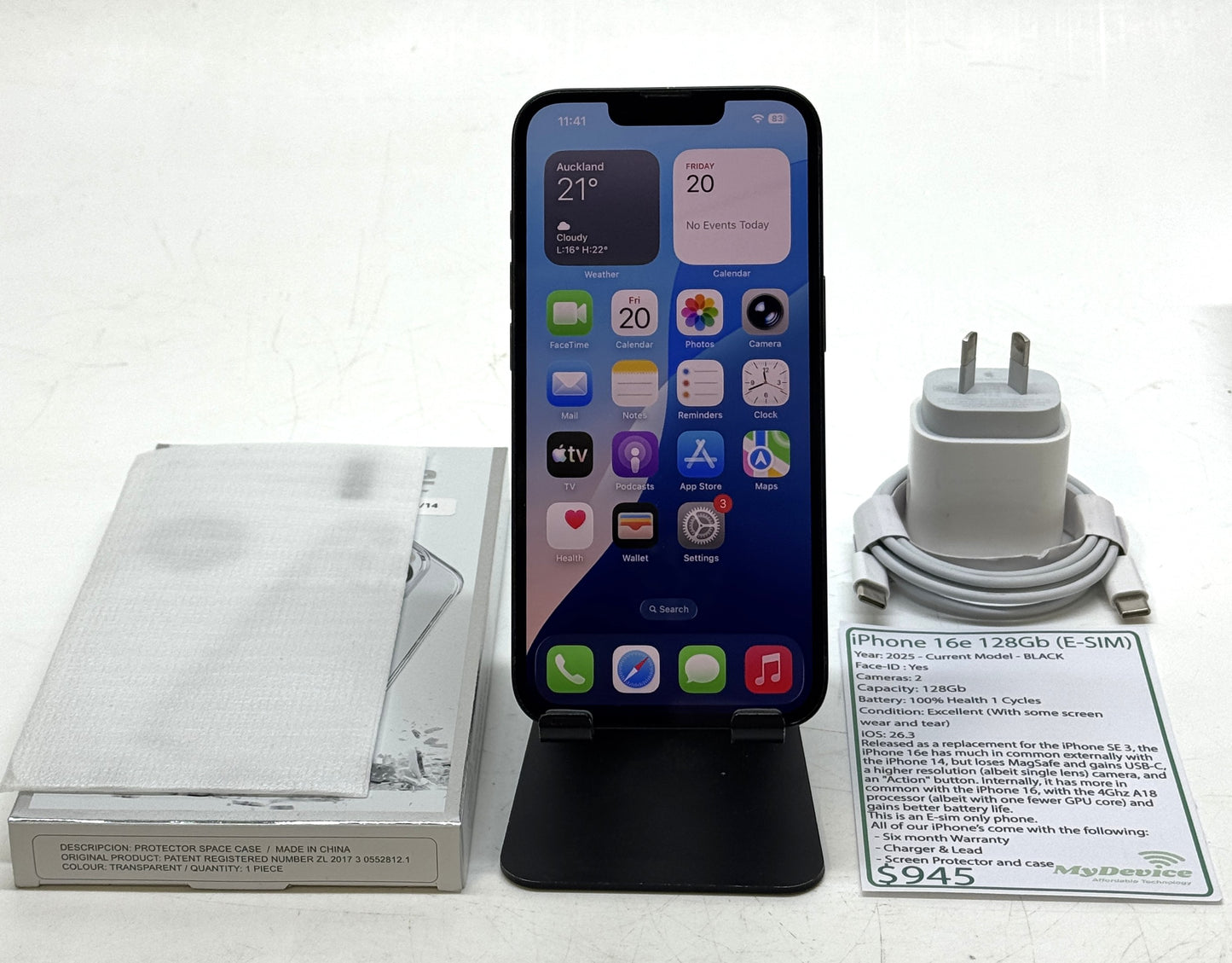 iPhone 16e 128gb E-sim model