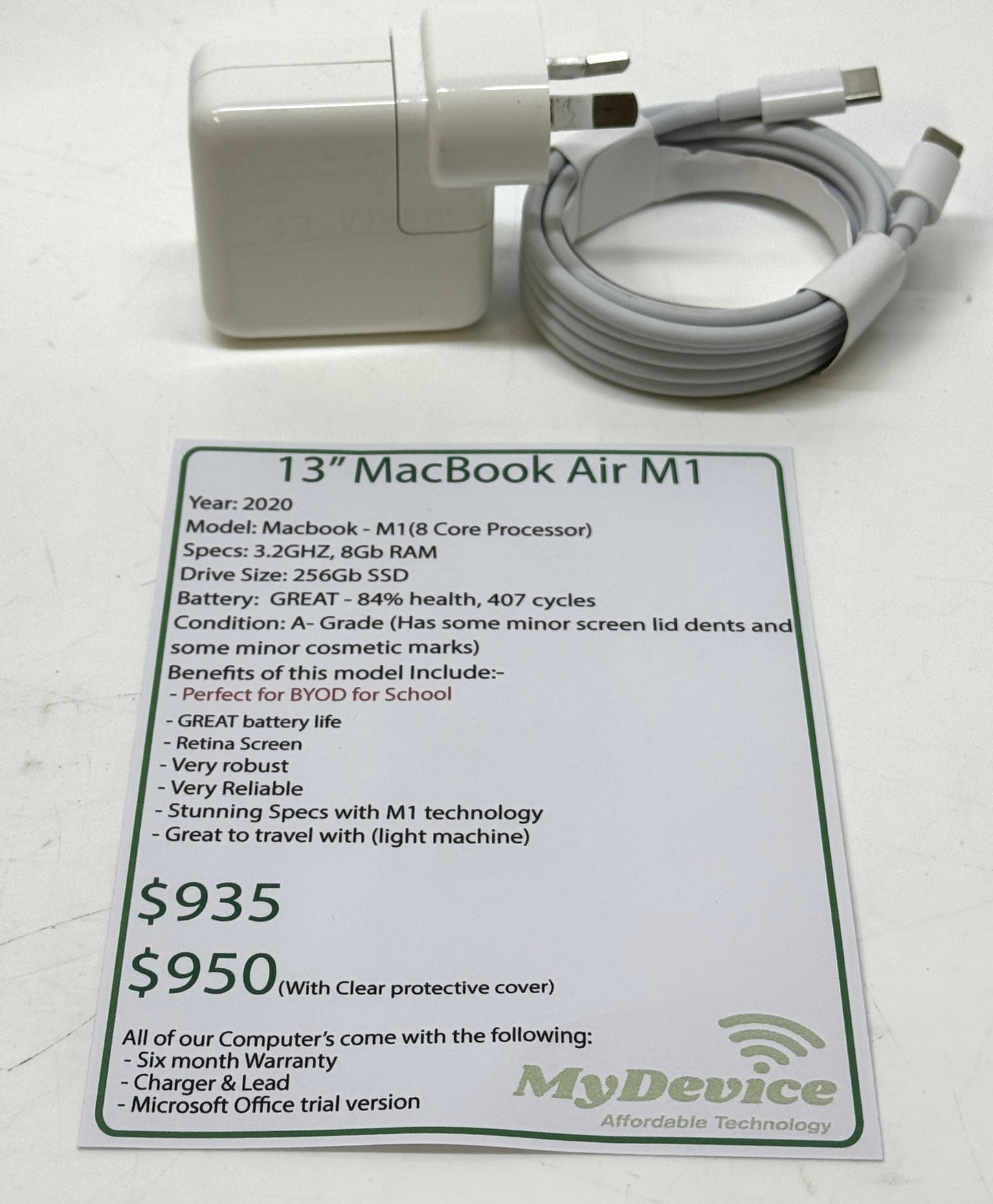 13" MacBook Air M1 2020 - PRICE REDUCED!!